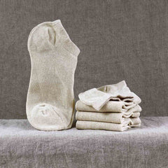 Linen Ankle Socks - FaxLin Eco Textiles