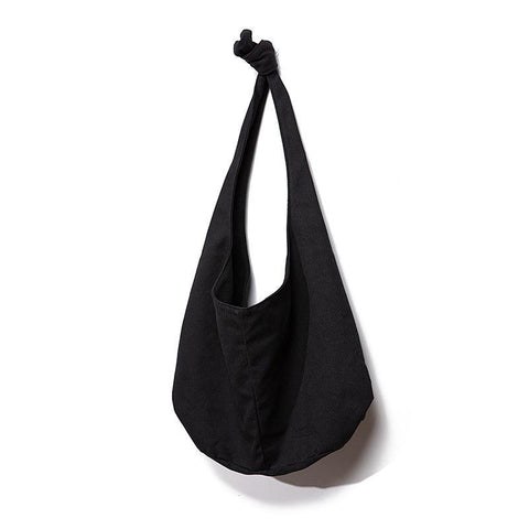 Elegantly Boho: Ladies' One-Shoulder Jacquard Canvas Handbag - FlaxLin Eco Textiles