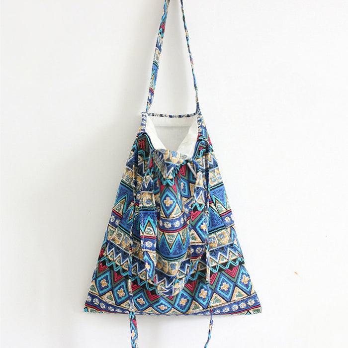 Mori original literary cotton and linen bag - FlaxLin Eco Textiles