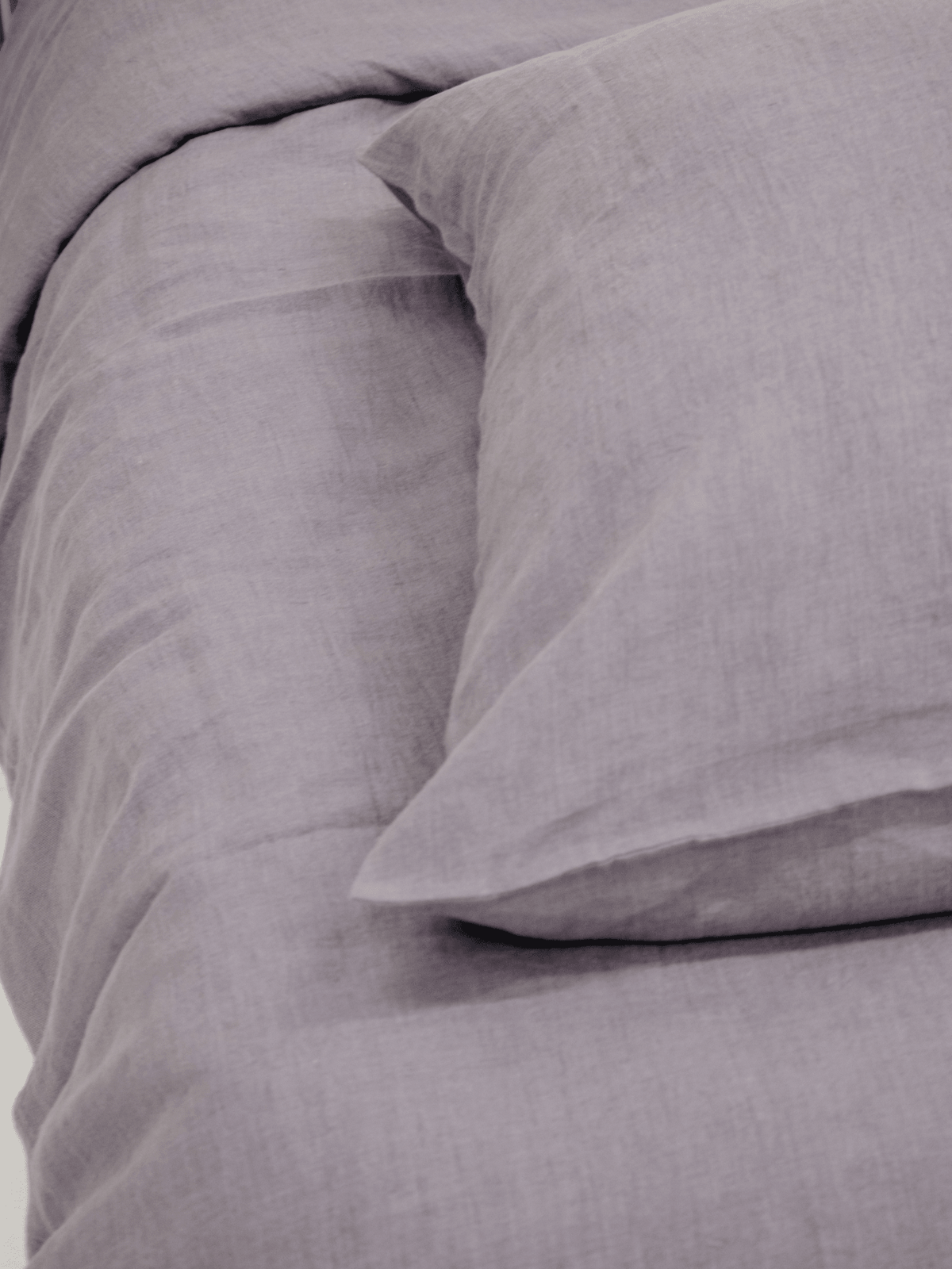 Perfect Gray Soft Linen Pillowcase - Bedroom, Linen pillowcase - FlaxLin Eco Textiles